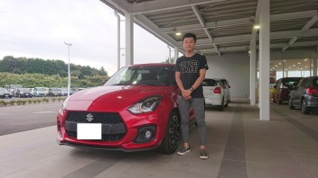 ☆　スイフトスポーツ　ご納車　☆